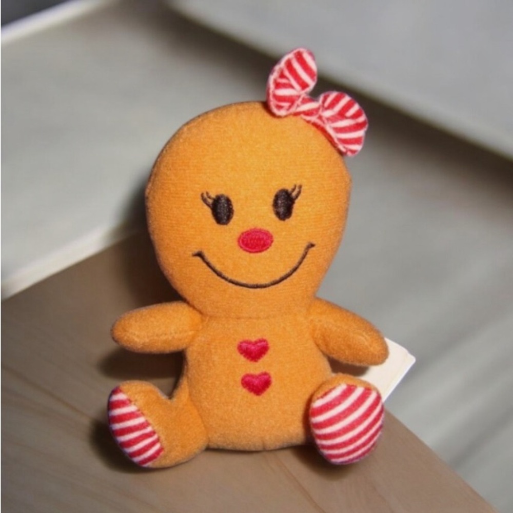 NEW IN BAG McDonald's Happy Meal Build A Bear Sweet Gingerbread Girl Toy